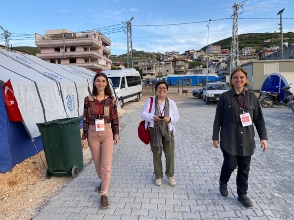 Saha Ekibi Çeşitli Çadırkent Ziyaretleri Sırasında