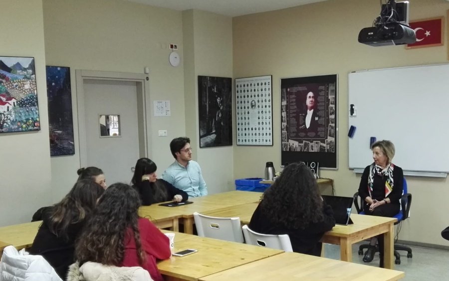 Açı Okulları’nda Derneğimiz Tanıtım Sunumu